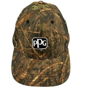 PPG True Timber Camo Hat Baseball Cap Hunting Outdoors Brown Mens